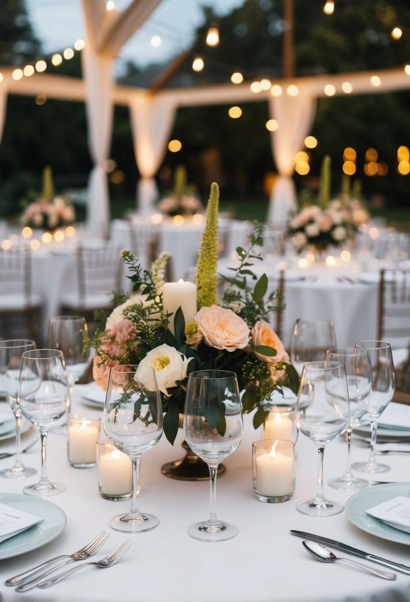 13) Why Clear Glassware Suits a Classic Look