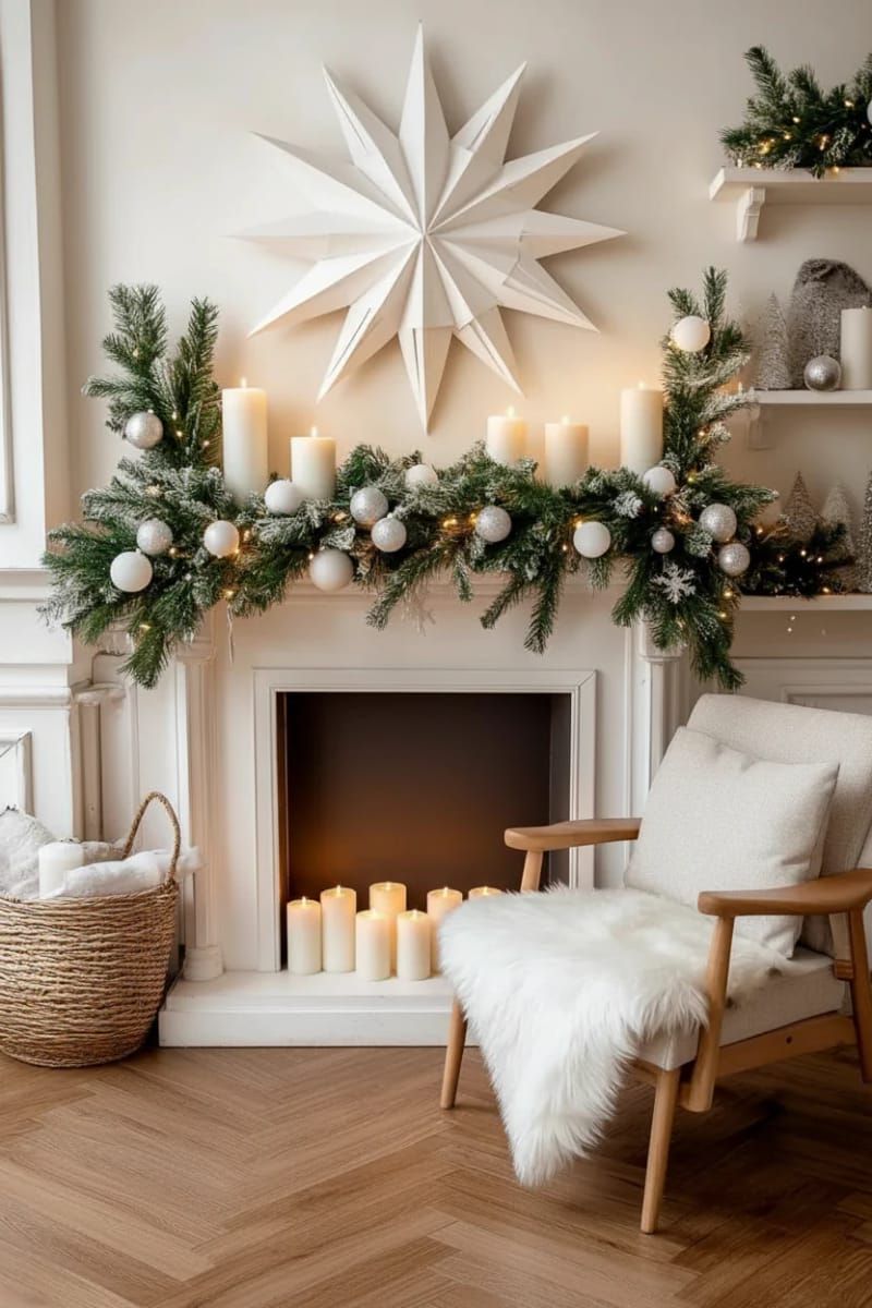 7. Oversized Paper Star Wall Art - photo 3