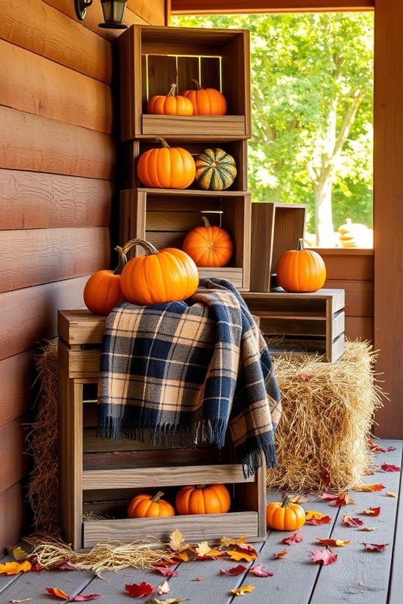 Enhance Your Space with Charming Wood Crates
