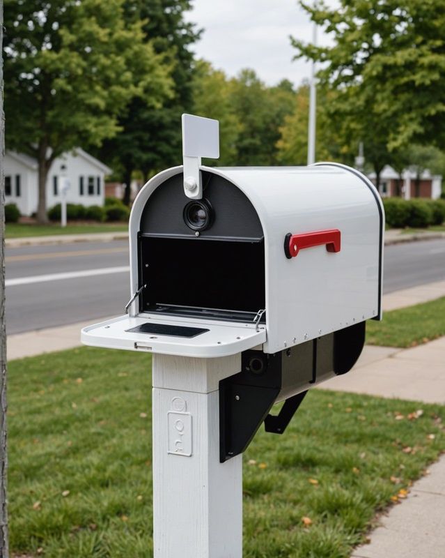 Mailbox Equipped with a Camera