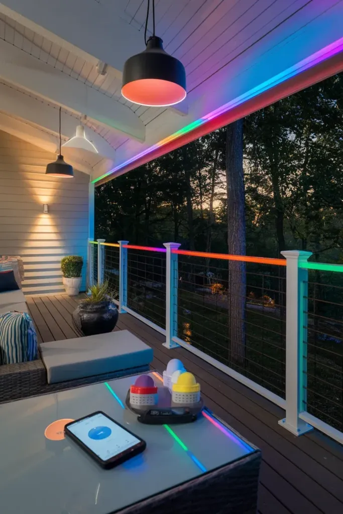 Smart Lighting Options for Your Deck