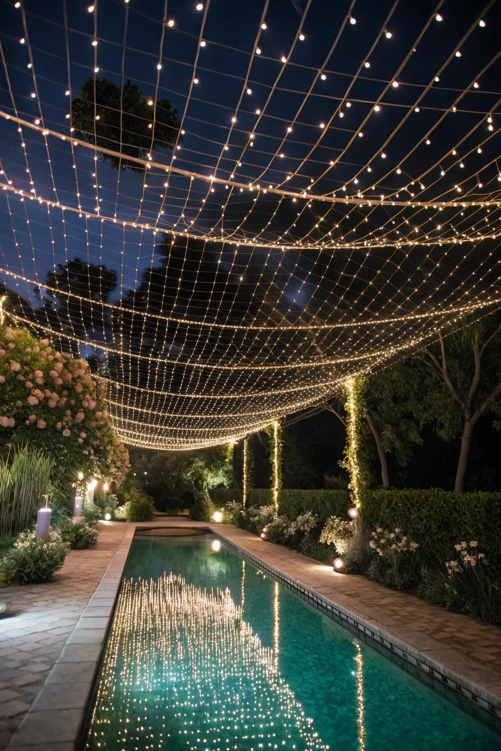 9. Overhead Netting for a Starry Canopy