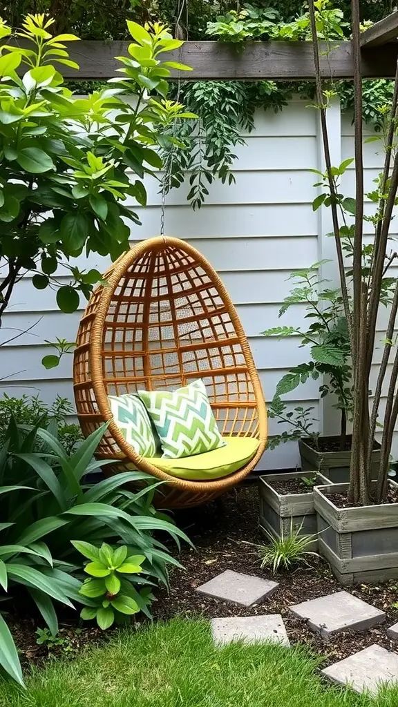 69. Cozy Egg Chair Retreat Ideas