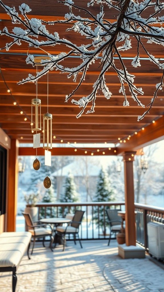 Wind Chimes for Winter Ambiance