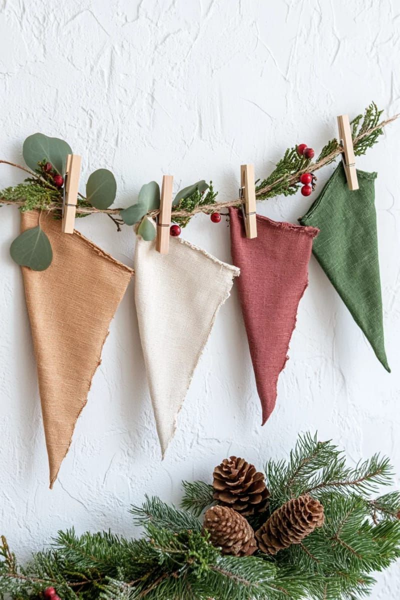 22. Kraft and Muslin Flag Banner - photo 2