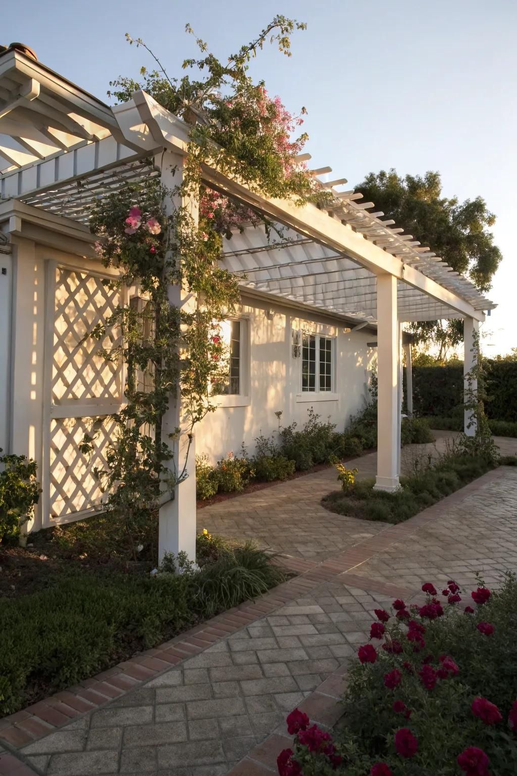 6. Add Depth With a Two-Tier Pergola