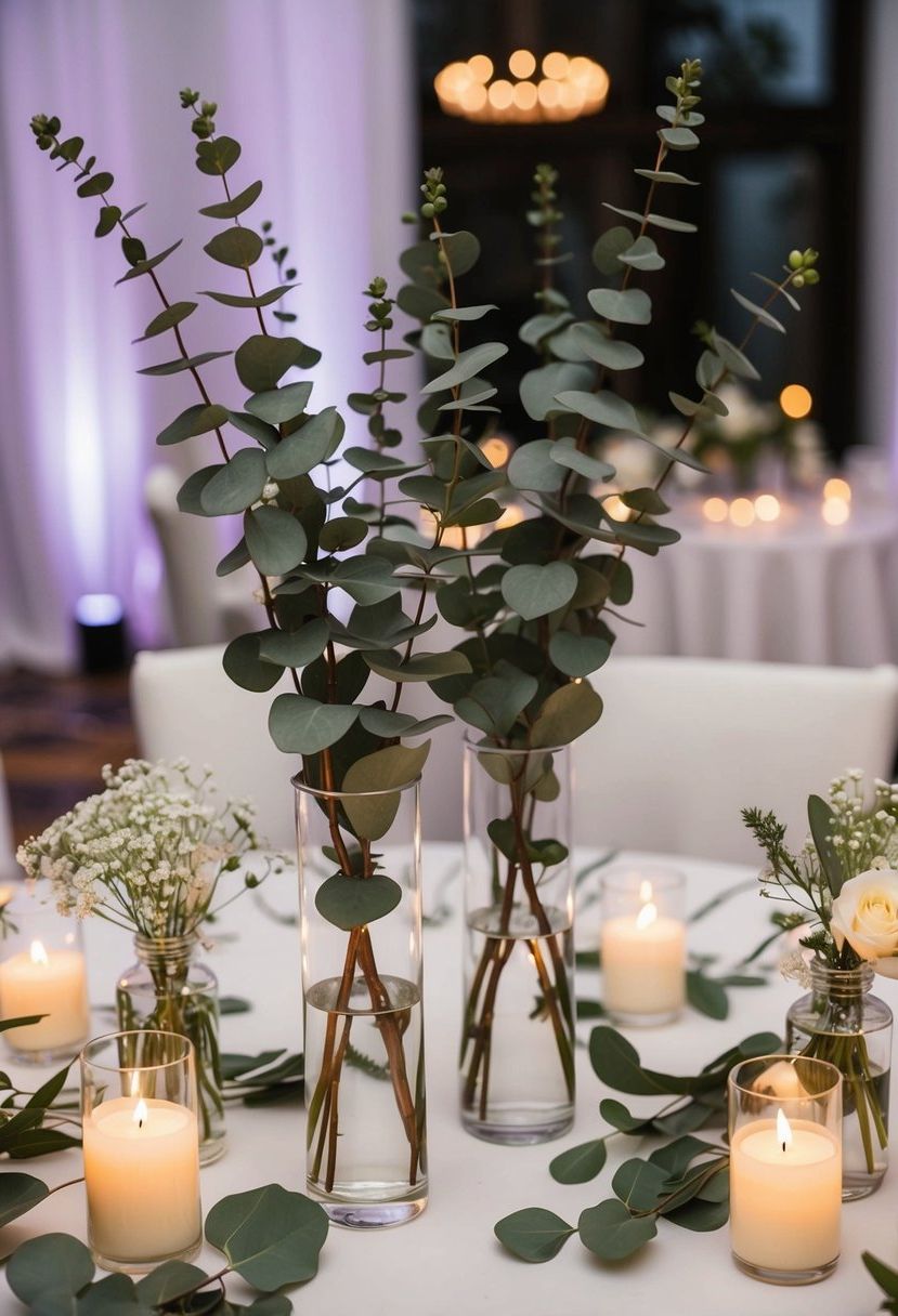 7) Tall Eucalyptus Branch Arrangements