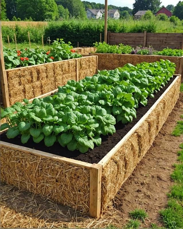 Growing in Straw Bales