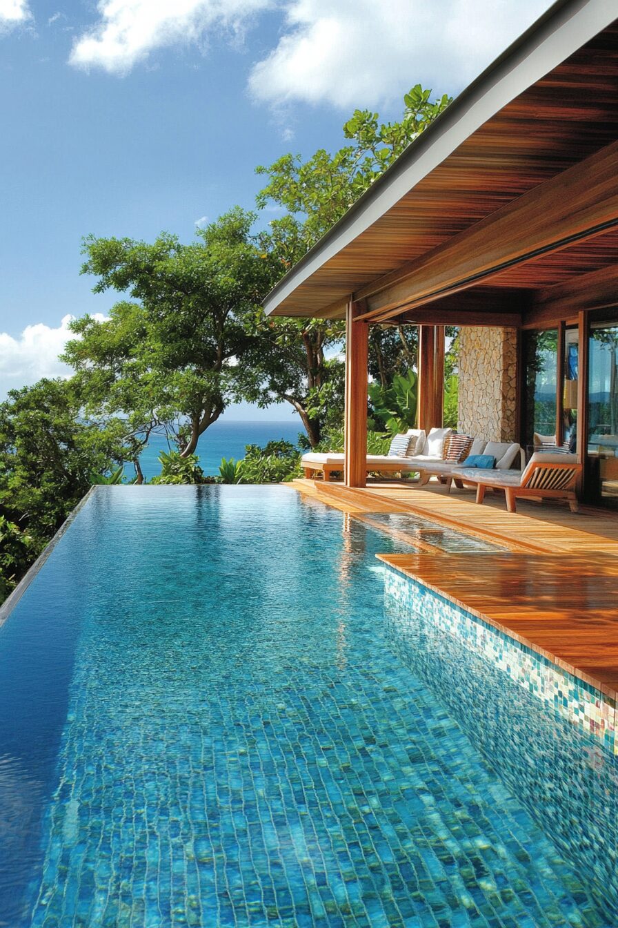 38 Tropical Modern Pool House Ideas - photo 30
