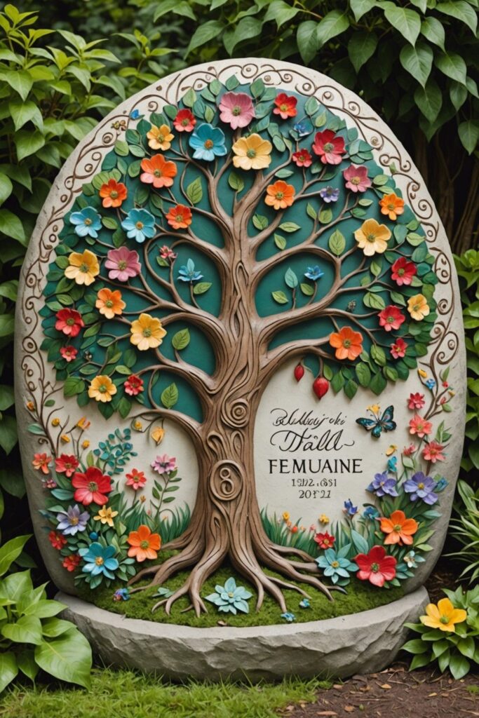 Family Tree Rock Art Projects