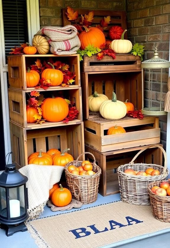 Vintage Crate Styling