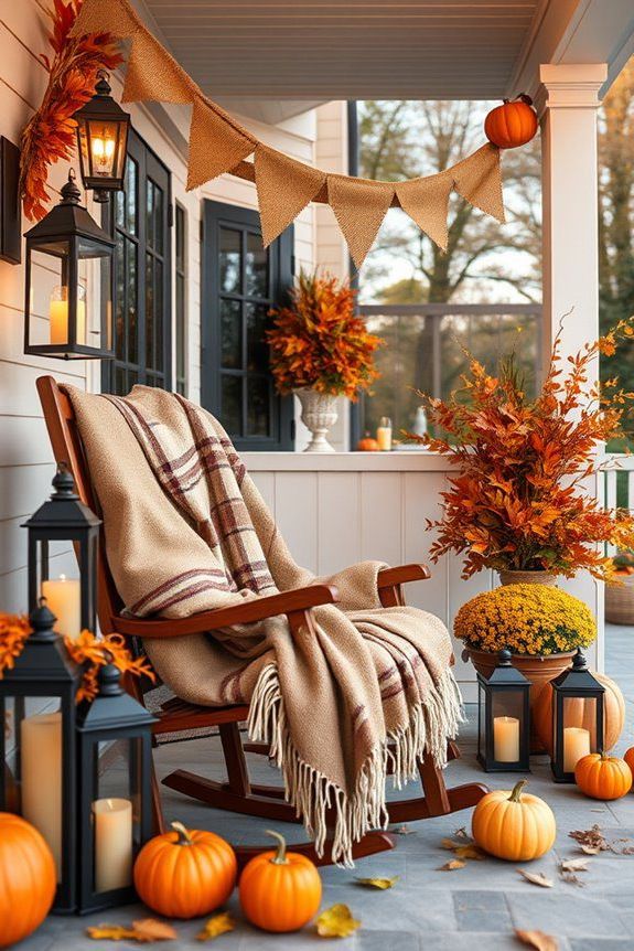 Create a Fall Photo Display