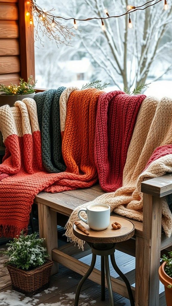 Layer On Cozy Blankets and Throws