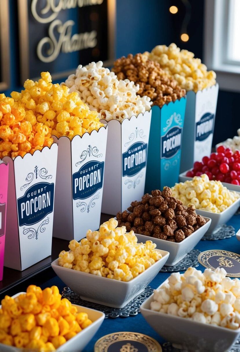 4) Try a Custom Popcorn Station