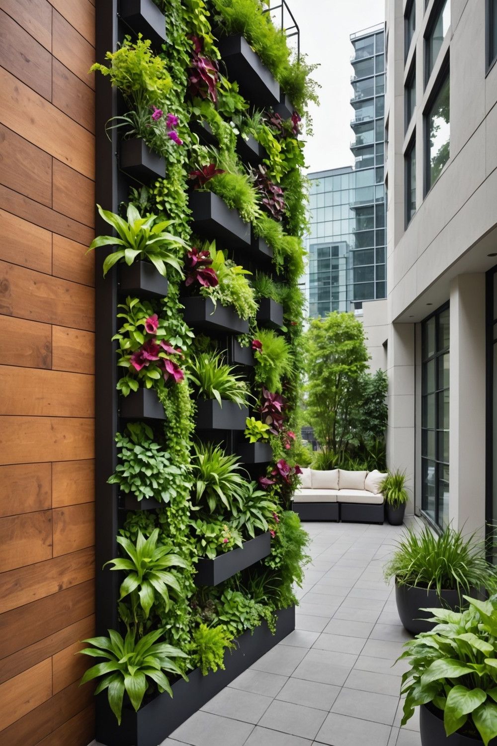 Living Walls and Vertical Gardens