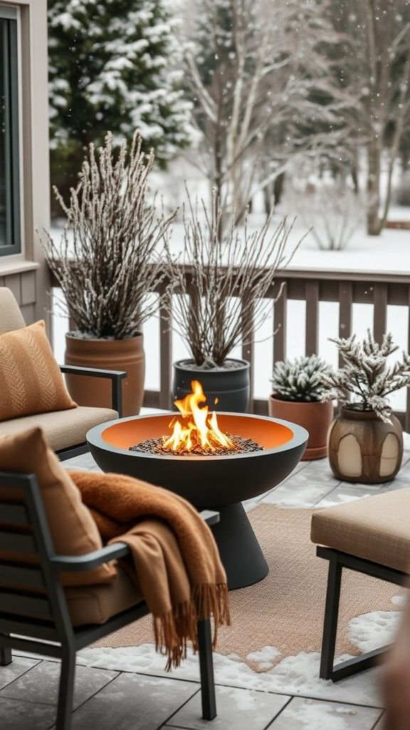 Small Tabletop Fire Bowls