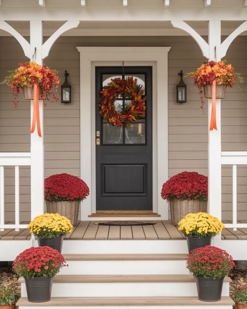 18. Bright Color Accents for Neutral Homes