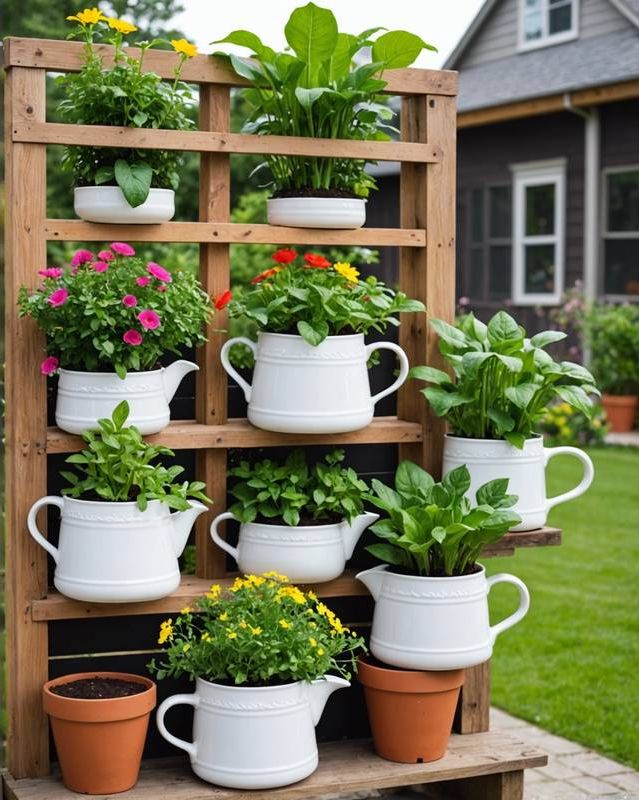 Growing in Milk Jug Planters