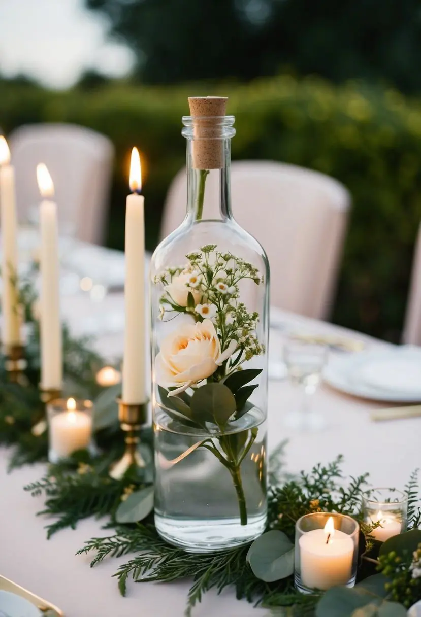 15 Show-Stopping Glass Bottle Decor Ideas for Weddings!