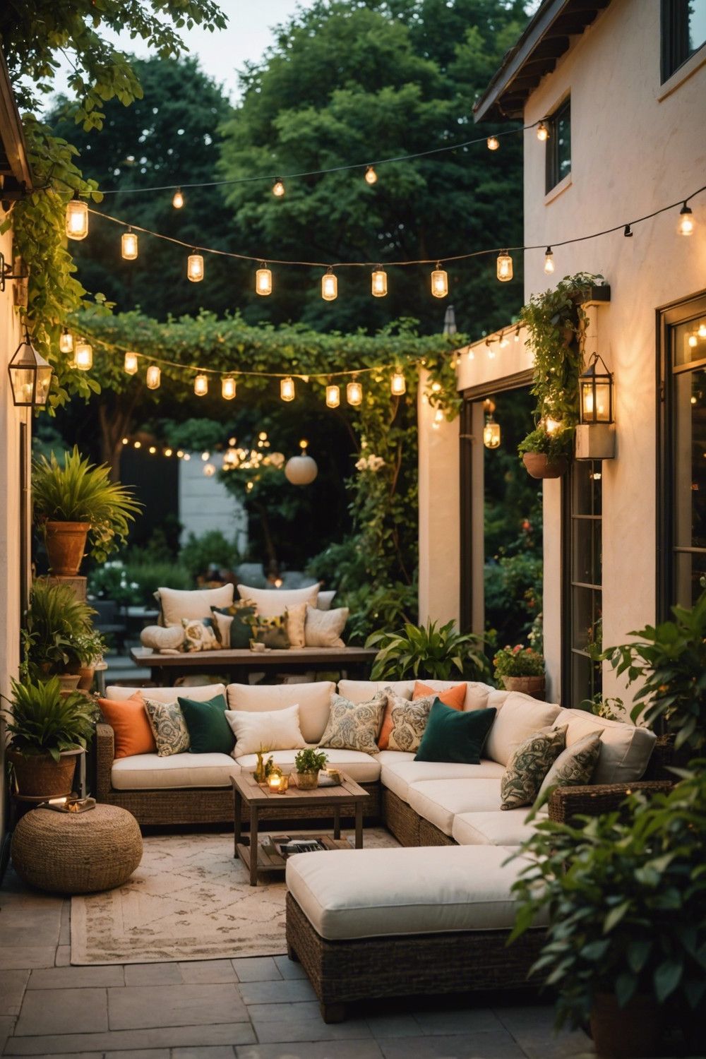Outdoor Sectionals for Comfortable Group Seating