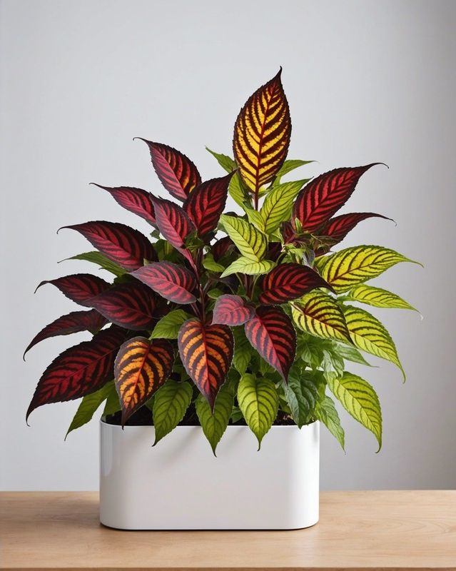 Sleek Minimalist Coleus Planter