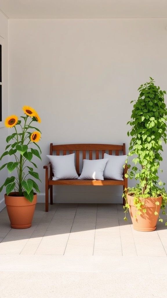 Style a Front Porch with Potted Plants