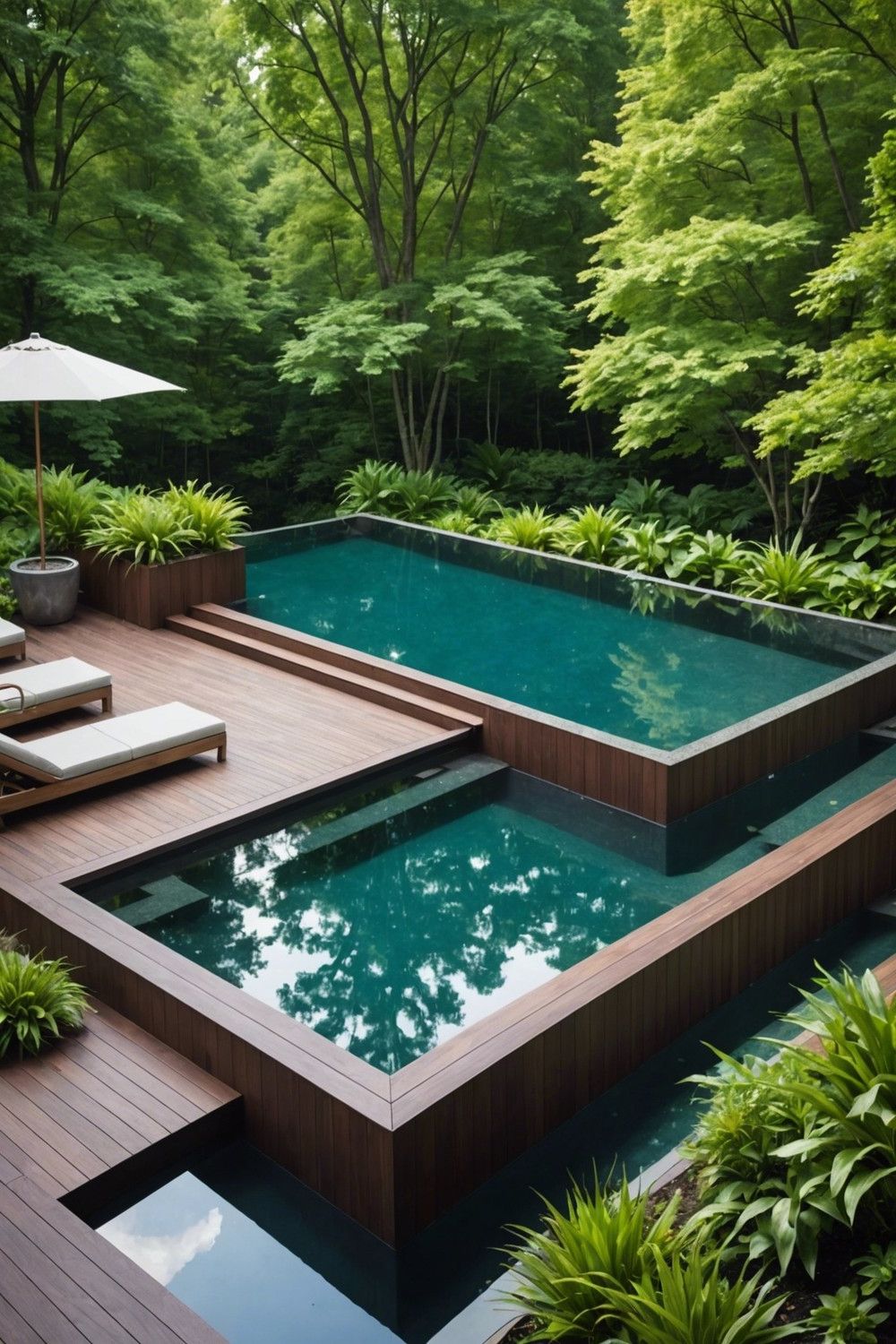 Vanishing Edge Infinity Pool Look