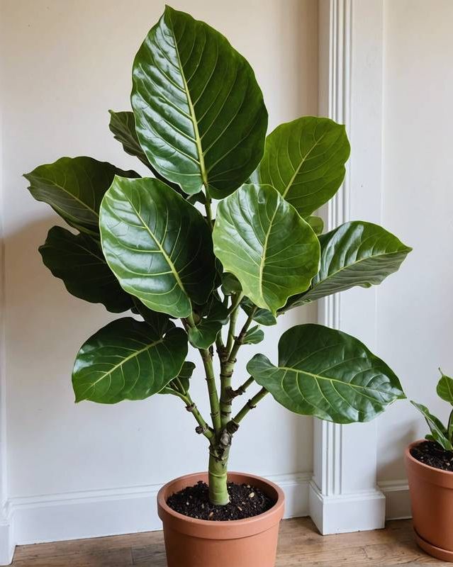 8. Fiddle-Leaf Fig for Bright Corners