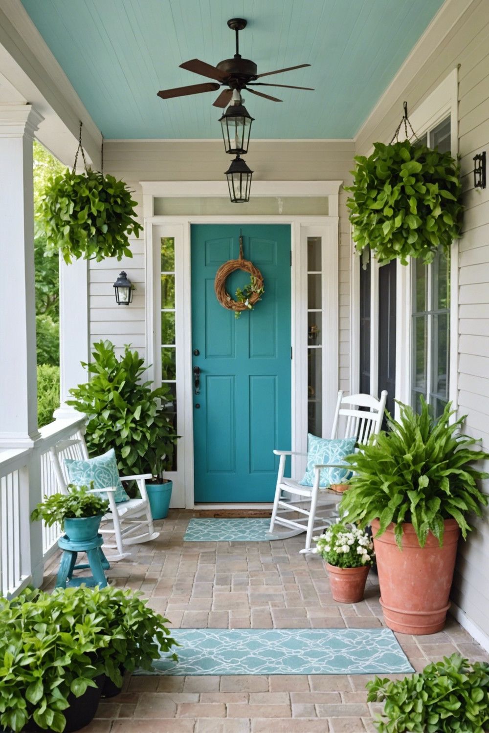 Cool the Space With a Refreshing Color Palette