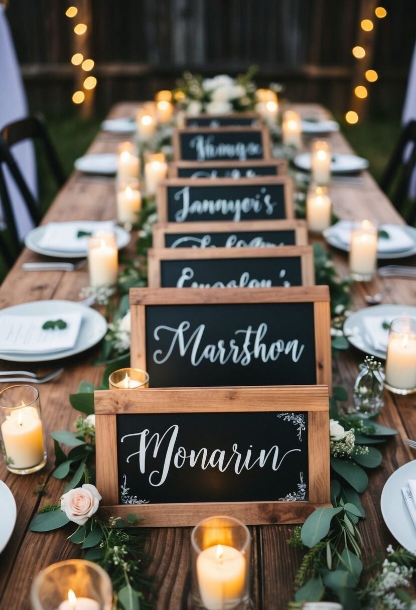8) Custom Chalkboard Sign Ideas