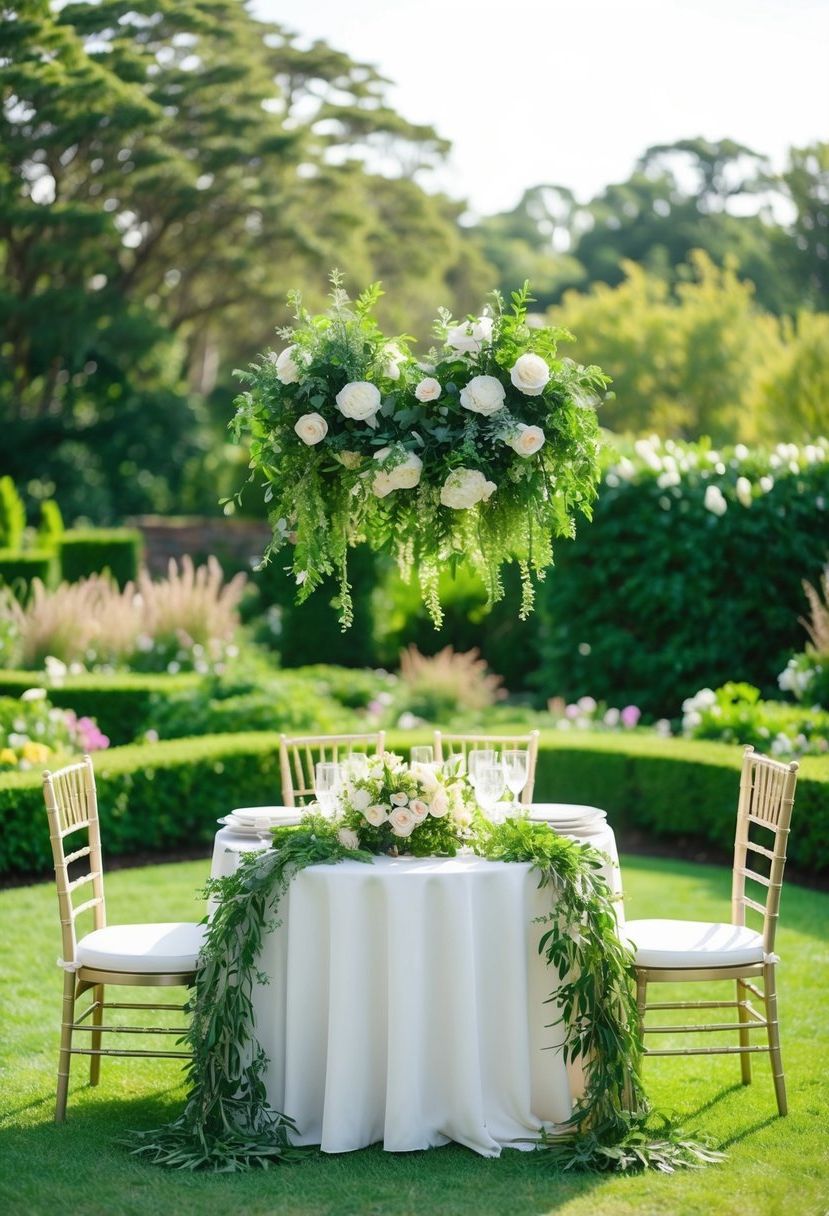 12) Lush Plant-Filled Garden Arrangement