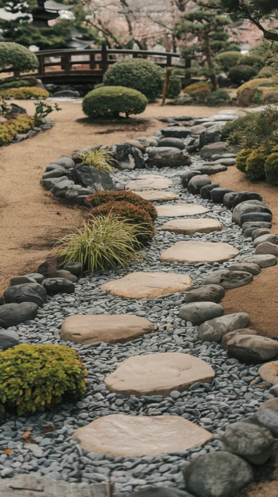 Add a Dry Stream Bed Feature