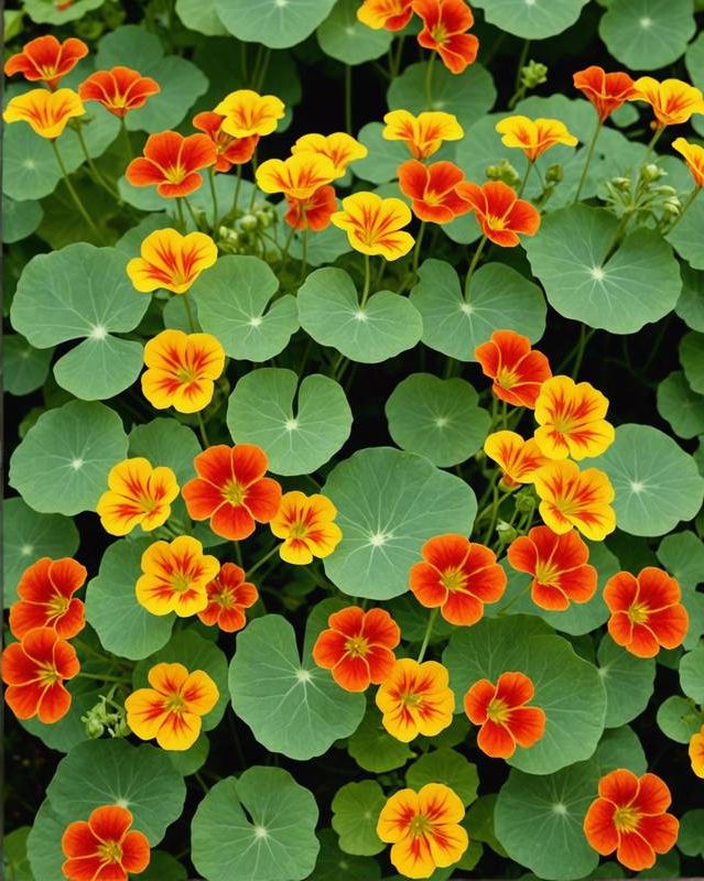 Nasturtiums for Natural Pest Control