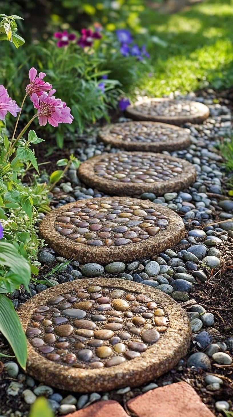 20 Best Pebble Garden Landscaping Ideas - photo 20