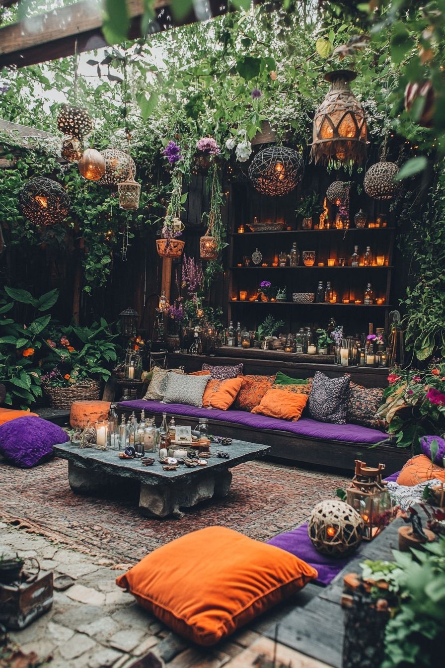 20 Spellbinding Backyard Ideas for a Witchy Outdoor Retreat - photo 8