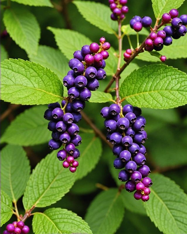 Beautyberry for Vivid Fall Color