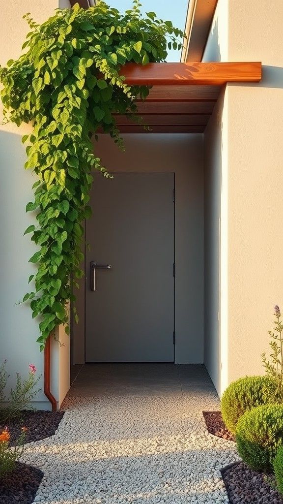 Install a Trellis for Climbing Vines