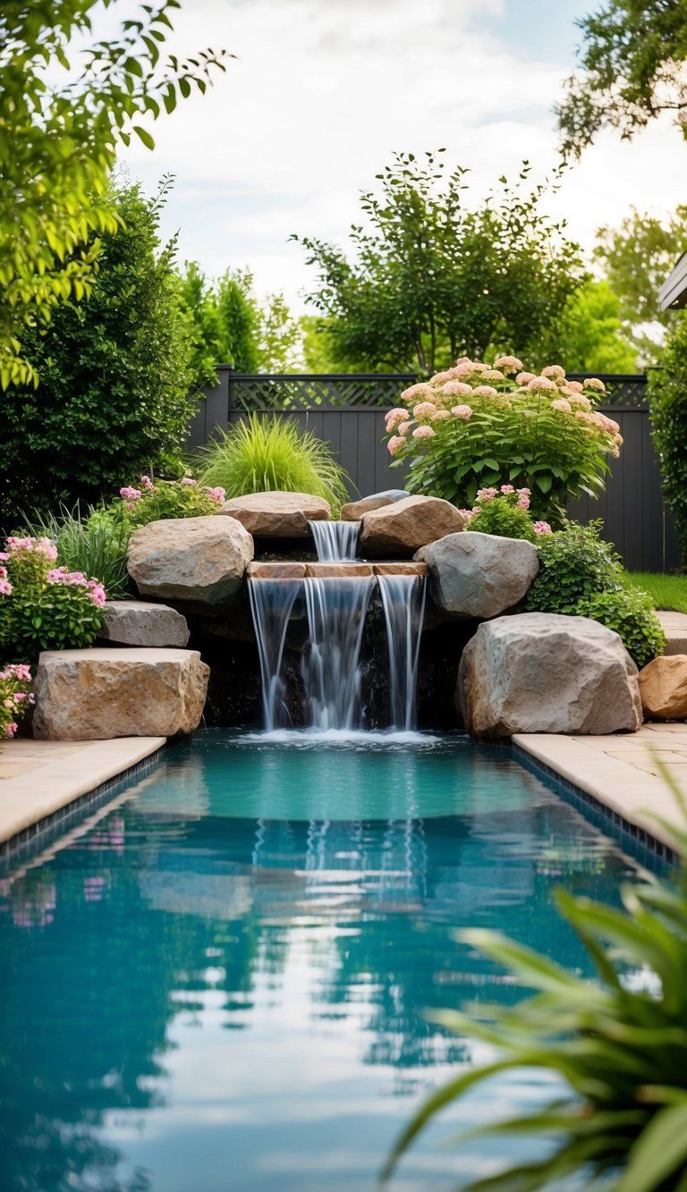 20. Rock Waterfall Pool Retreat