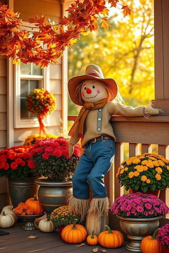 Crafting a Friendly Scarecrow