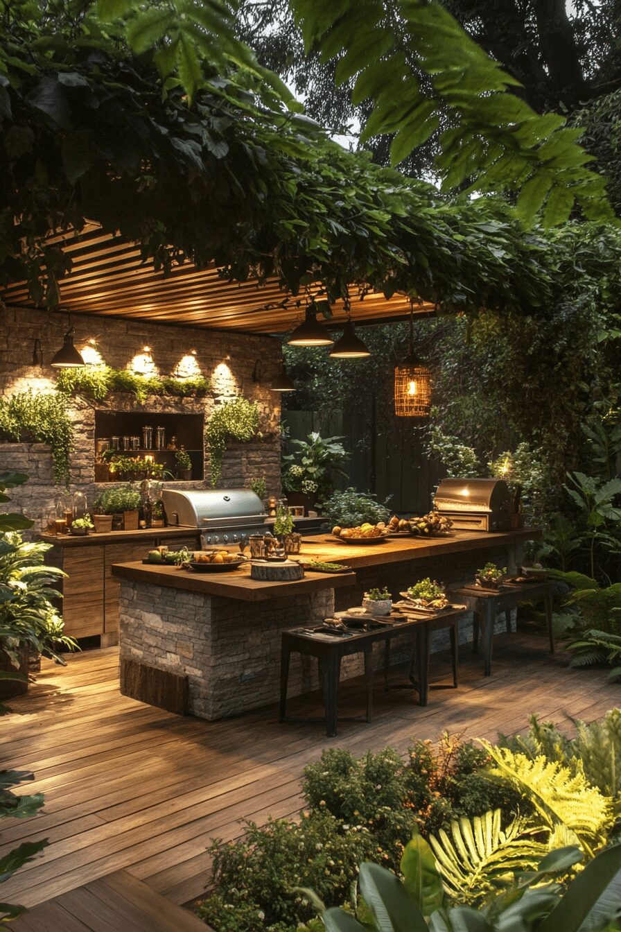 Revamp Your Backyard with These 34 Stunning Outdoor Kitchen Ideas - photo 35