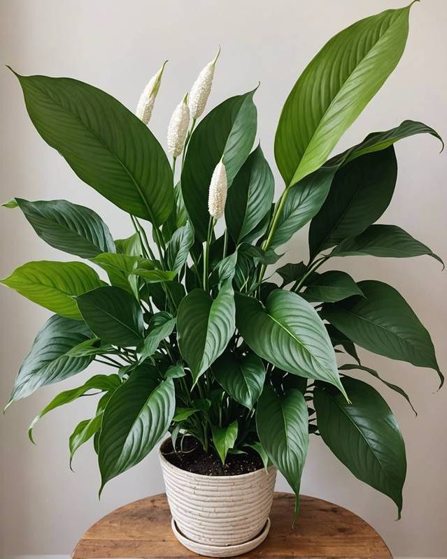3. Peace Lily for Low Light