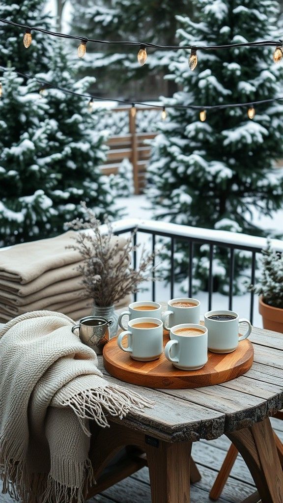 Setting Up a Warm Drinks Station