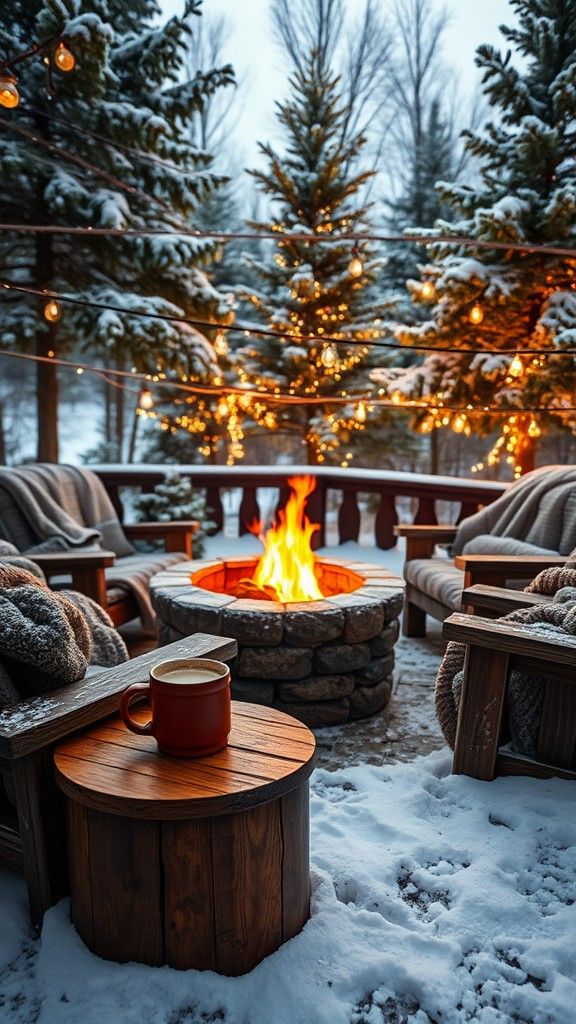 Building a Cozy Fire Pit Area