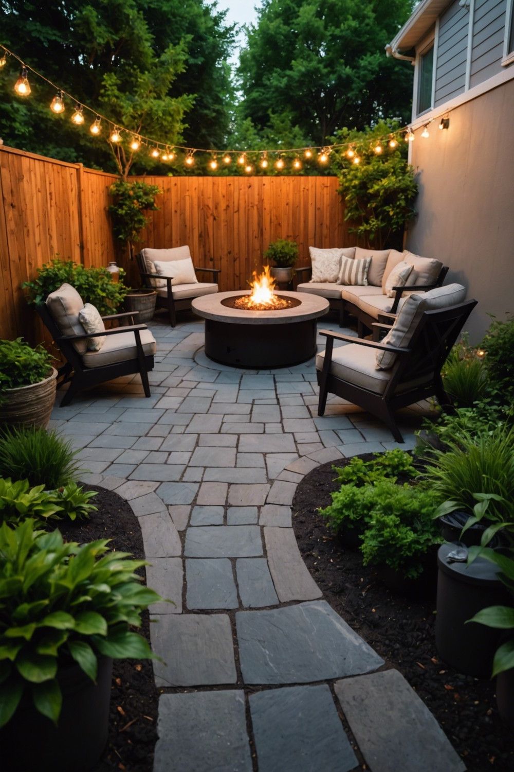 Small-Footprint Fire Pits