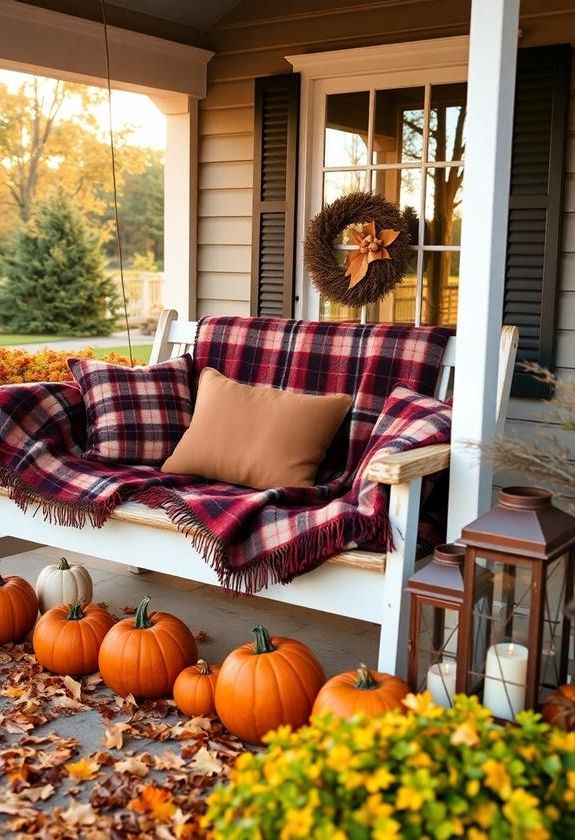 Comfortable Porch Swing Setups