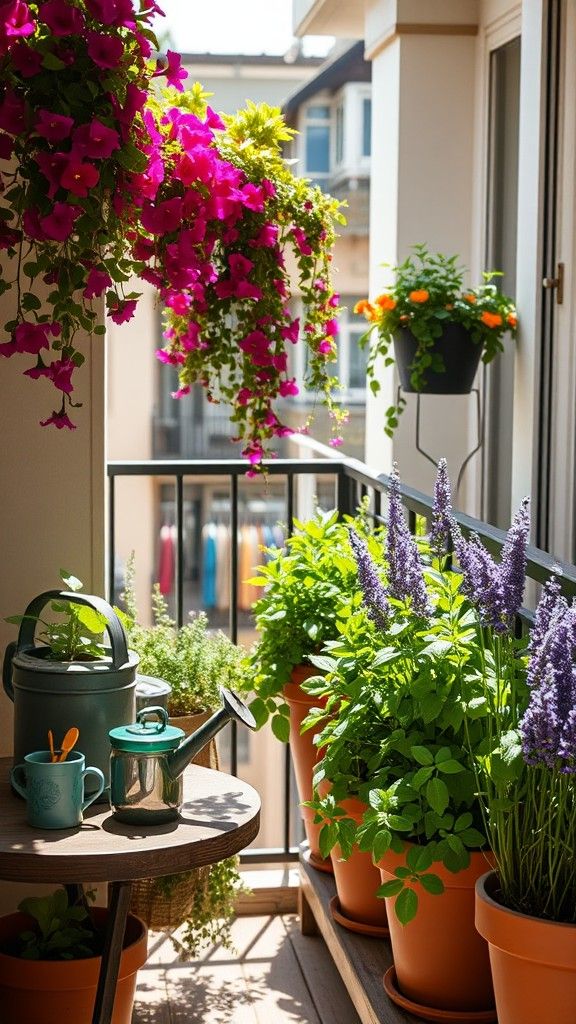 Small-Space Balcony Gardens