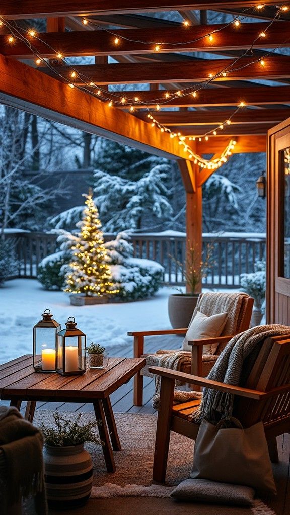 Cozy Glow from String Fairy Lights
