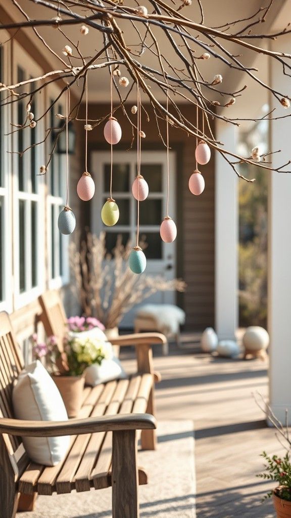 9 Hanging Egg Ornament Ideas