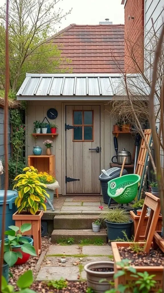 43. Garden Shed Ideas Mixing Style and Function