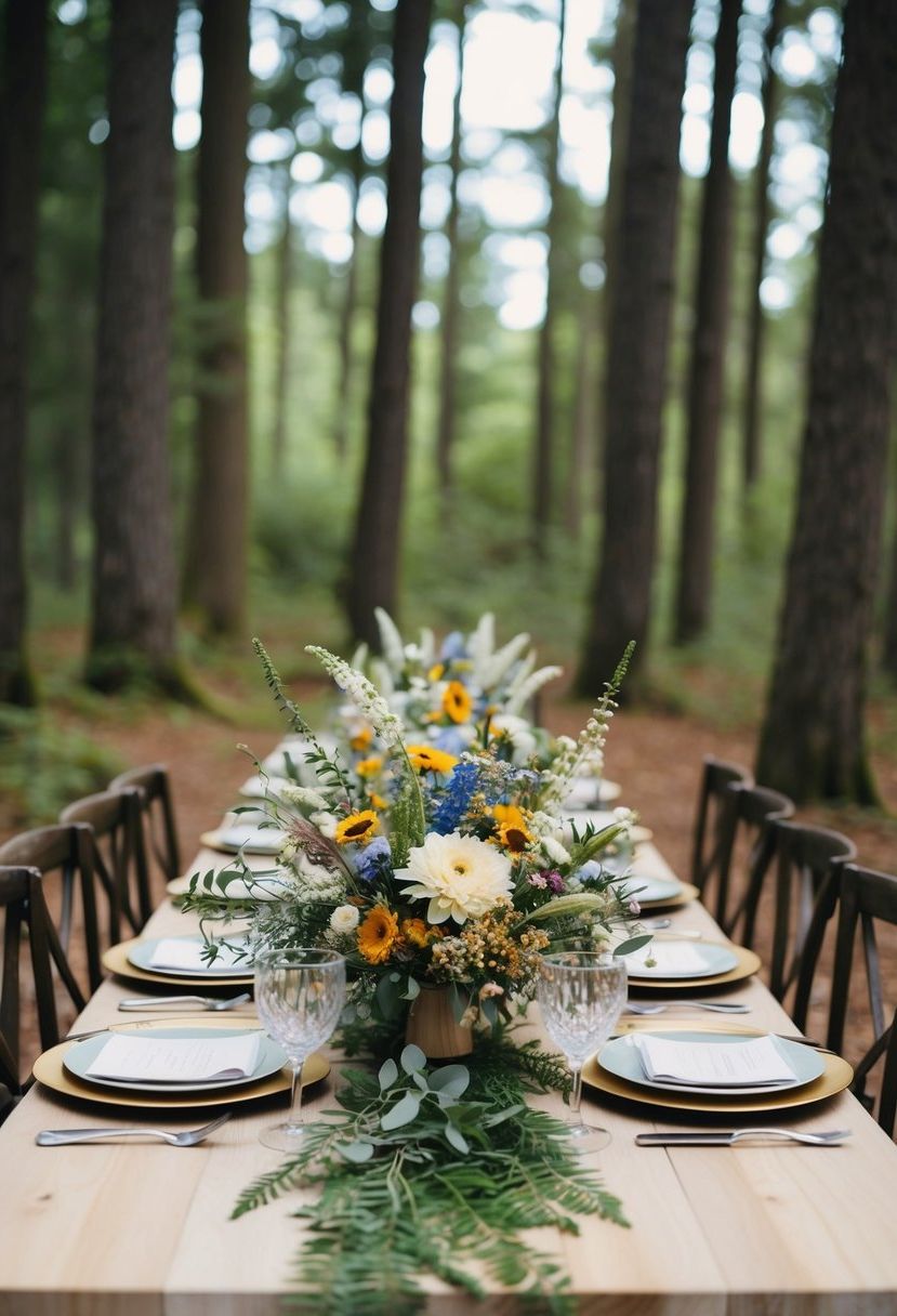 14) Sophisticated Wildflower Arrangements